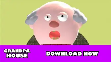 Captura de tela de Grandpa house horror in roblox 1