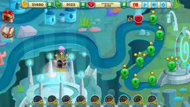 Captura de tela de Solitaire Atlantis 1