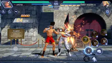 Captura de tela de The King of Fighters ARENA 9