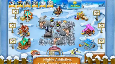 Captura de tela de Farm Frenzy 3: Ice Domain Free 6