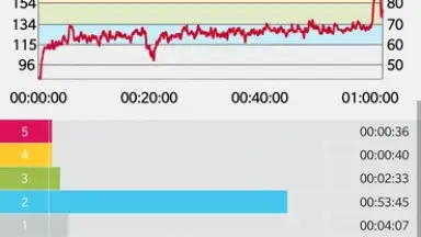 Captura de tela de Polar Flow 1