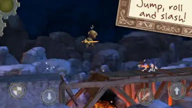 Captura de tela de Wind-up Knight 2