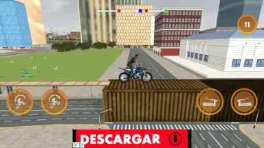 Captura de tela de London City Motorbike Stunt Riding Simulator 7