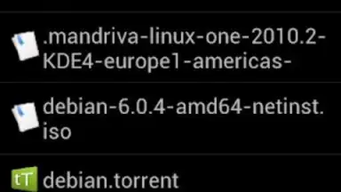 Captura de tela de tTorrent Lite 5