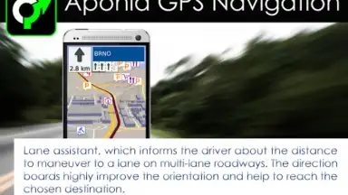 Captura de tela de Aponia GPS Navigation 9