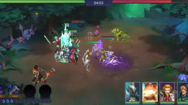 Captura de tela de Wonder Heroes 1
