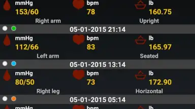 Captura de tela de BP Log 5