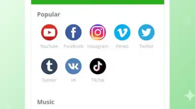 Captura de tela de AnyVid - HD Video Downloader 3