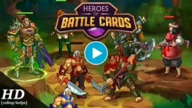 Captura de tela de Heroes of Battle Cards 1