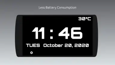 Captura de tela de Desk Clock 8