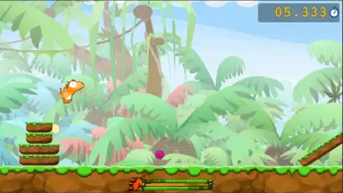 Captura de tela de Dino Rush Race 1