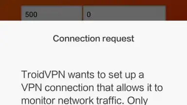 Captura de tela de Troid VPN 6