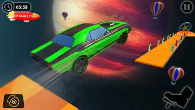 Captura de tela de Impossible GT Car Racing Stunts 2019 21