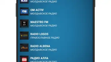 Captura de tela de Radio Moldova 3