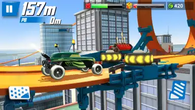 Captura de tela de Hot Wheels: Race Off 4