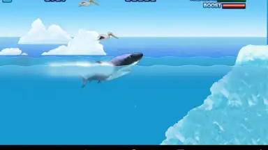 Captura de tela de Hungry Shark Free! 3