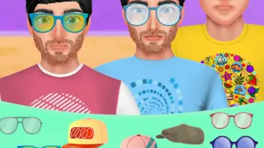 Captura de tela de Barber Salon Beard & Hair Game 2