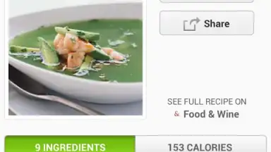 Captura de tela de Recipes & Nutrition 18