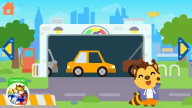 Captura de tela de Car game for kids and toddler 1