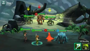 Captura de tela de Alliance: Heroes of the Spire 1