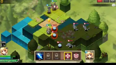 Captura de tela de Fantasy War Tactics 7