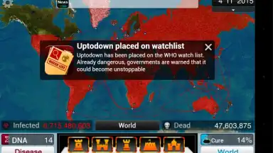 Captura de tela de Plague Inc 4