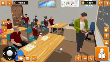 Captura de tela de High School Teacher Games Life 3