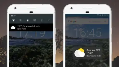 Captura de tela de Weather App - Lazure: Forecast & Widget 1