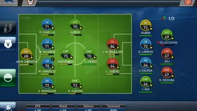 Captura de tela de PES Club Manager 4
