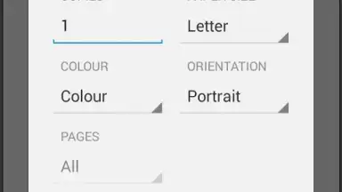 Captura de tela de Samsung Print Service Plugin 7