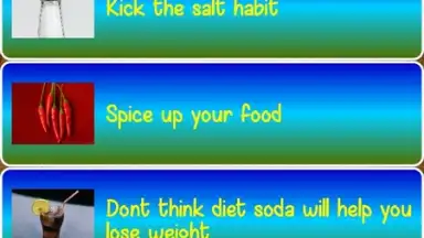 Captura de tela de Tips for weight-loss 5