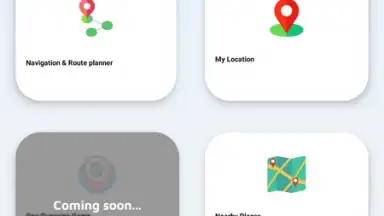 Captura de tela de GPS Road Map 2