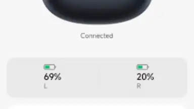 Captura de tela de Xiaomi Earbuds 6