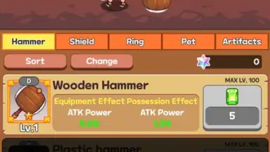 Captura de tela de Hammer Hero 3