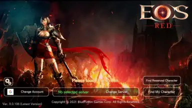 Captura de tela de EOS RED 3