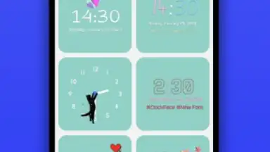 Captura de tela de Samsung Watch ClockFace 4