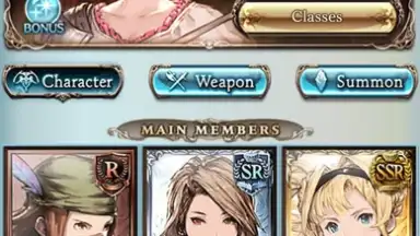 Captura de tela de Granblue Fantasy 3