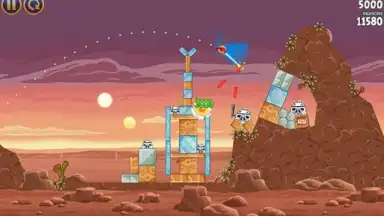 Captura de tela de Angry Birds Star Wars 4