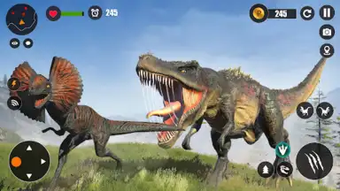 Captura de tela de Real Dinosaur Simulator Games 2