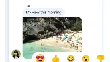Captura de tela de Google Messages 21