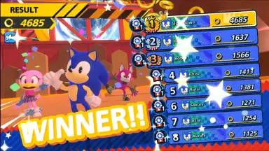 Captura de tela de Sonic Rumble 5