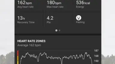 Captura de tela de Suunto 6