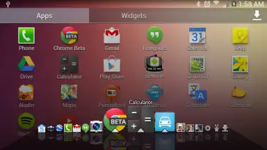 Captura de tela de Dock4Droid 2