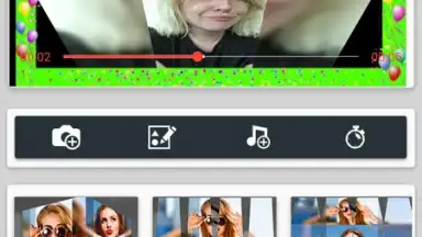 Captura de tela de video maker with music and photo (slideshow maker) 9