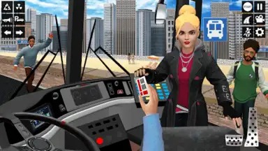 Captura de tela de Coach Bus Simulator 3d Bus Sim 5