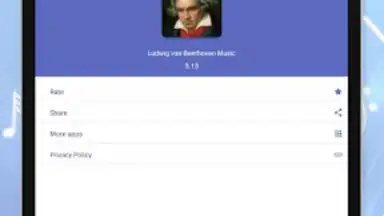 Captura de tela de Ludwig van Beethoven Music 1