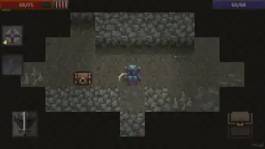 Captura de tela de Caves Roguelike 7