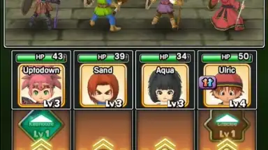 Captura de tela de Dragon Quest of the Stars 4