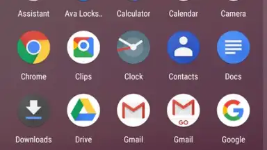 Captura de tela de Google Icons 1