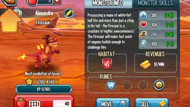 Captura de tela de Monster Legends 2